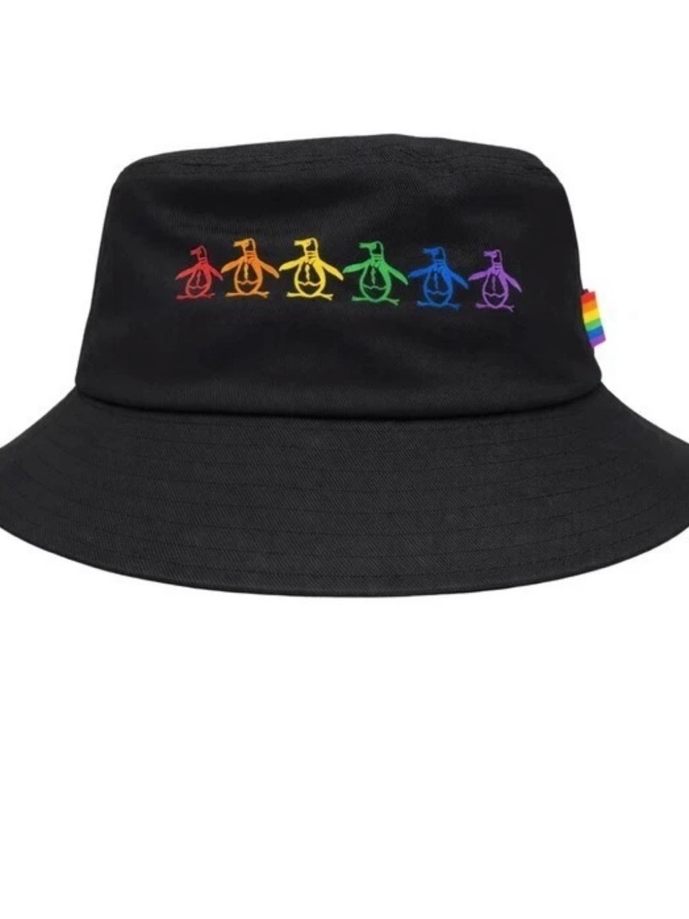 Original Penguin Rainbow Pride Bucket Hat Navy Blue NEW with tag unisex one size